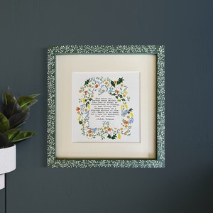 Espejo de Pared Cuadrado de Madera de Pino Hecho a Mano con Acabado Pintado en Verde Salvia, Venta al Por Mayor - Product Image 2