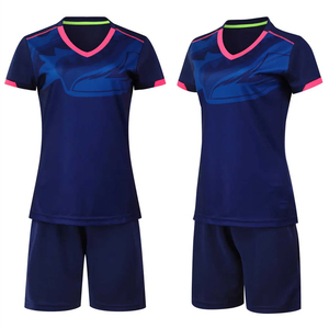 Wholesale Custom Arrival Top Breathable Custom Logo Volleyball Jersey Fashion Wear High Quality Sets 100% Polyester for sale - Product Image 3