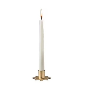 Support de bougie en métal longue durée pour la décoration intérieure, porte-bougie sur pied en laiton - Product Image 6