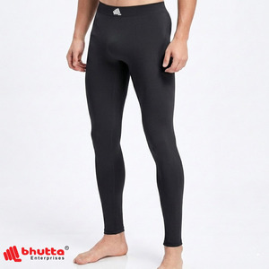 Collants de compression personnalisés pour hommes en Spandex/Polyester, séchage rapide, antibactériens, respirants, résistants aux déchirures, haute élasticité - Product Image 5