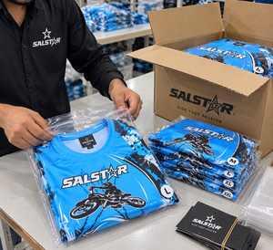 Custom <b>Motorcycle</b> Racing Jersey Long Sleeve Sublimation MX Motocross Off Road Riding Blue <b>Shirt</b> OEM Sportswear Manufacturer - Product Image 5
