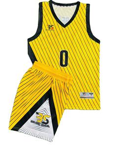 Uniforme de basket-ball à sublimation avec logo personnalisé - Product Image 1