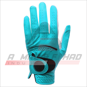 Gants de golf professionnels pour hommes, blancs et noirs, en spandex, paume épaissie, respirants, fermeture à enfiler, haute qualité, authentiques pour le sport - Product Image 3