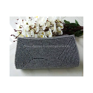 Best Selling Evening Hand Embroidered Silk <b>Clutch</b> Bag Elegant Envelope Design Luxury Party <b>Wedding</b> Handbag - Product Image 5