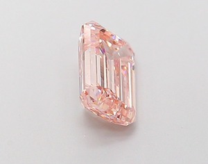 Diamant rose fantaisie de 1,15 carat, taille émeraude, cultivé en laboratoire CVD, clarté VS2, polissage excellent, pierre précieuse non montée pour la création de bijoux - Product Image 4
