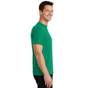 เสื้อยืดพรีเมียมแบบเรียบ คอตตอน คอกลม น้ำหนักเบา นุ่มสบาย เหมาะสำหรับงานพิมพ์ดิจิทัล โลโก้ด้านหน้า ใส่ได้ทุกวัน สไตล์อเมริกัน - Product Image 3