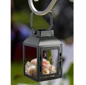 Mini Linterna de Metal Estilo Vintage con Portavelas de Cristal, Precio Competitivo, Adornos Especiales para Linternas Pequeñas - Product Image 1