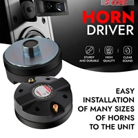 Haut-parleur de compression 5 cœurs 1 pouce, tweeter à pavillon PA, audio professionnel 800W, bobine vocale 1,75 pouces, aimant 20 oz, 8 ohms