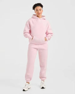 Sudadera con Capucha Larga de Invierno para Mujer, Marca Privada, Tela de Terciopelo, Cálida y Acogedora, Logotipo Frontal, Corte Holgado, Estilo Urbano Informal - Product Image 5