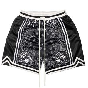 Pantalones cortos deportivos de algodón 100% Premium para hombre, diseño personalizado, impresión por sublimación para ropa de Fitness, uniformes de equipo para marca - Product Image 4