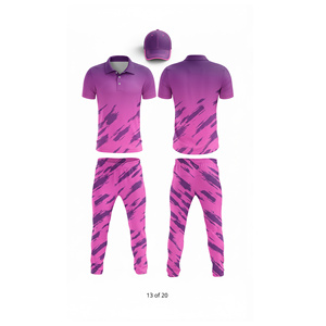 OEM Custom Sublimation <b>Cricket</b> Uniform Manufacturer| Men Women Youth <b>Cricket</b> Wears Polo Shirt and Trouser Full Team Outfit - Product Image 5