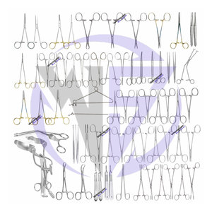 Juego de 54 Piezas de Instrumentos Quirúrgicos Manuales de Acero Inoxidable para Mastoidectomía, Kit de Cirugía ORL - Product Image 6