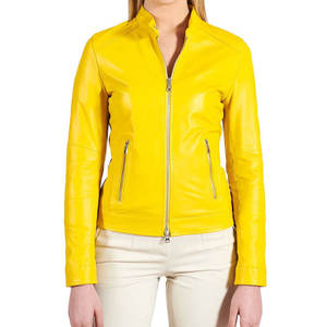 Veste en cuir de luxe pour femmes avec un design élégant, coupe confortable, idéale pour la mode d'hiver, les activités de plein air et un style décontracté - Product Image 1