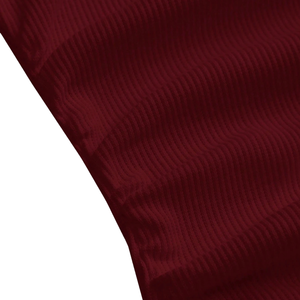 Womens Ribbed Racerback Tank Top Sleeveless Slim Fit Stretch Knit Camisole Casual Summer Soft Breathable Daily Wear Wine <b>Red</b> XL - Product Image 5