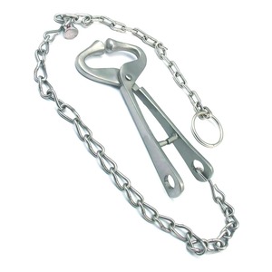 Livestock Bull Nose <b>Holder</b> Stainless Steel Veterinary Animal Restraint Equipment Professional Farm <b>Control</b> Tool - Product Image 6