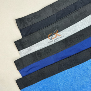 Prix direct usine – Boxer briefs ODM personnalisés en 92 % modal et 8 % élasthanne, taille mi-haute |   Sous-vêtements pour hommes respirants et antibactériens - Product Image 5