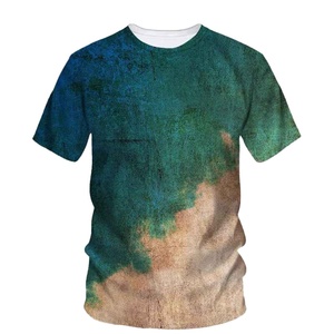 เสื้อยืดลำลองผู้ชายคุณภาพสูง ผลิตอย่างมืออาชีพ ดีไซน์ใหม่ ระบายอากาศได้ดี พิมพ์ลายแบบซับลิเมชั่น พิมพ์ลายดิจิทัล - Product Image 4