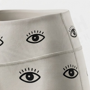 Conjunto de Yoga para Mujer, Sublimado con Estampado de Ojos, Sexy, de Secado Rápido, Ropa Deportiva Activa, Ropa de Gimnasio, Ropa Atlética para Ejercicio - Product Image 5