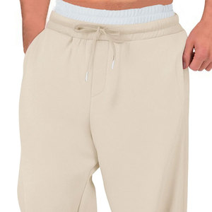 Pantalon de jogging décontracté pour homme, coupe ample et large, double couche, style streetwear, avec cordon de serrage, pour la gym et l'entraînement - Product Image 4