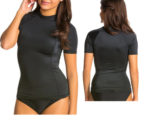 เสื้อแรชการ์ดแขนยาวสำหรับผู้หญิง พิมพ์ลายแบบซับลิเมชั่น ไซส์พลัส ไซส์ XS พร้อมลายพิมพ์ - Product Image 4