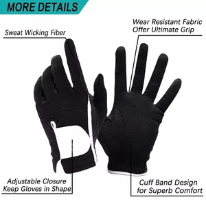 Paire de gants de golf pour hommes Finger Ten, résistants à la pluie et à l'humidité, pour la main gauche et droite, respirants et à séchage rapide - Product Image 5