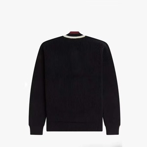 Pull en maille torsadée épaisse à col roulé pour homme, coupe ample, idéal pour l'automne et l'hiver - Product Image 2