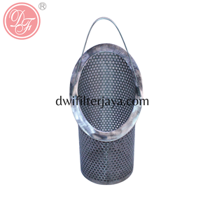 Stainless Steel 316/304 <b>Basket</b> Strainer Screen Filter with Handle 150 psi Max Pressure 2 GPM Flow Rate - Product Image 3