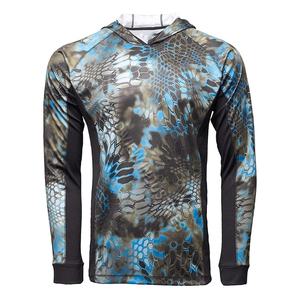 Maillots de pêche personnalisés à prix bas avec impression numérique, tissu Spandex/Polyester, UPF 50+, antibactérien, séchage rapide - Product Image 3