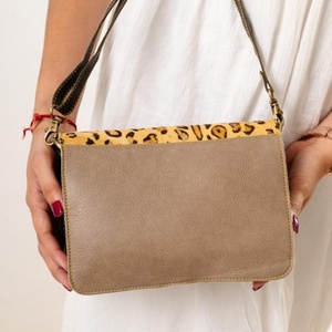 Bolso de Mano Casual para Mujer, Estilo Bohemio Vintage, Nuevo Diseño, Correa Única, Cuero Vacuno, Resistente al Agua, Antirrobo, Verano - Product Image 2