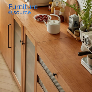 Aparador de madera asequible Morden de Vietnam-Función de almacenamiento elegante-Aparadores al mejor precio en el comedor - Product Image 3