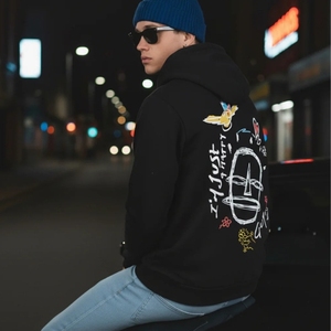 Sudadera de Alta Calidad con Logotipo Personalizado Impreso en Espuma, Sudadera con Capucha para Mujer, de Algodón Grueso, con Estampado 3D en Relieve - Product Image 2