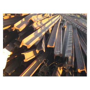 Chatarra HMS 1 y 2, Rieles de ferrocarril usados a granel, Chatarra de acero de rieles usados a precio económico - Product Image 2