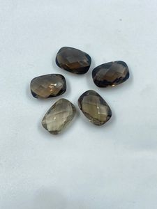 Natural Smoky Quartz <b>Cushion</b> Shape 18.05Carat 8x15MM High Quality Smoky Brown <b>Colour</b> for Jewelry Making - Product Image 2