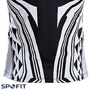 เสื้อรัดกล้ามเนื้อแขนยาวสำหรับ BJJ แบบขายส่ง สั่งทำได้ตามต้องการ พร้อมบริการพิมพ์ลายแบบ Sublimation เต็มตัว ผู้ผลิตเสื้อรัดกล้ามเนื้อ MMA - Product Image 6