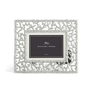 Aluminum Metal <b>Gold</b> Leaf Design Luxury <b>Gold</b> Platted Metal Photo <b>Frame</b> Customized Designer Metal Digital Photo <b>Frame</b> - Product Image 2