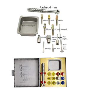Kit d'expansion osseuse, ensemble d'outils d'implantation dentaire manuels, forets en acier inoxydable, outils chirurgicaux de compression, poignée ergonomique - Product Image 6