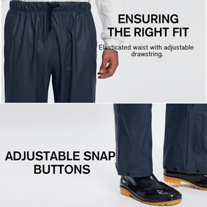 Ensemble de survêtement léger à cordon de serrage et taille élastique, coupe-vent personnalisé pour homme, idéal pour le sport et la pluie, fabrication OEM - Product Image 2