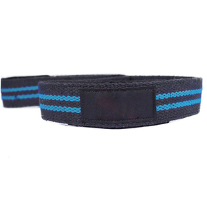 Sangle de levage en néoprène bleu, forme figure 8, haute élasticité, réglable, pour la musculation en salle de sport, unisexe - Product Image 6