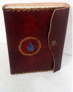 Cuadernos de Cuero Hechos a Mano al por Mayor, Estilo Vintage, con Costuras Laterales, Solapa Desgarrada, Diseño Personalizable, Libro de Composición para Regalo - Product Image 4