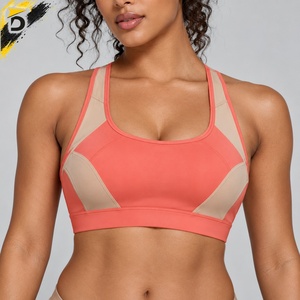 Soutien-gorge de sport moderne en tissu anti-humidité, confortable et offrant un bon maintien pour la course à pied, le fitness, le yoga, l'entraînement et les séances de sport - Product Image 1