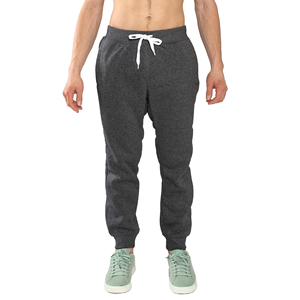 Oem Custom Men's Lightweight Casual <b>Fleece</b> <b>Joggers</b> Premium Sweatpants with Drawstring Closure Polyester/Cotton Blend for Winter - Product Image 2