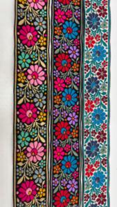 Premium embroidered floral <b>ribbon</b> for apparel crafts and decor OEM wholesale manufacturer for global bulk supply now - Product Image 3