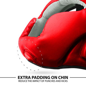 Protector de cabeza para boxeo para adultos, jóvenes, gimnasio, sparring, entrenamiento, protector de cabeza profesional para boxeo. - Product Image 3