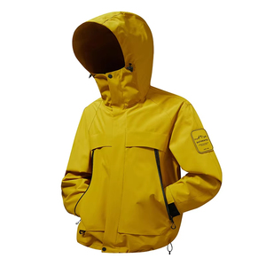 Veste de moto softshell pour homme, style tendance, prix de gros, veste softshell pour homme, veste blanche imperméable à capuche pour homme - Product Image 5