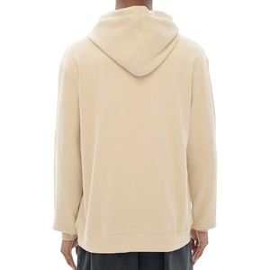 Pull à capuche OEM pour homme, 100 % coton molletonné, coupe ample, manches longues, couleur unie, avec poche, anti-boulochage, respirant, collection automne - Product Image 3