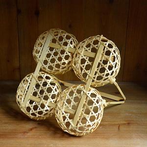 Handwoven Bamboo <b>Hanging</b> <b>Basket</b> Rustic Farmhouse Decor Natural Storage <b>Basket</b> <b>Wall</b> <b>Hanging</b> Organizer Supplier - Product Image 5