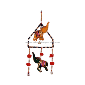 Mini carillon éolien en coton éléphant de qualité supérieure le plus vendu à la main, parfait pour accrocher au mur et à la porte - Product Image 6