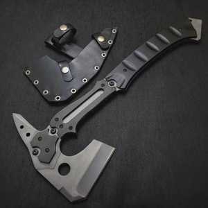 Custom <b>Axe</b> Stainless Steel Head Aluminum Alloy <b>Handle</b> 500mm Survival Tool - Product Image 3
