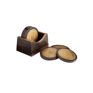 Juego de 6 Posavasos Redondos de Diseño para el Hogar y Restaurantes al Mejor Precio - Product Image 1