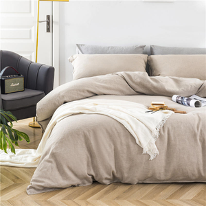 ชุดเครื่องนอนสุดหรู5ชิ้นปลอกผ้านวม1ผ้าปูที่นอน1แบน1ชุดปลอกหมอน2ใบ - Product Image 5